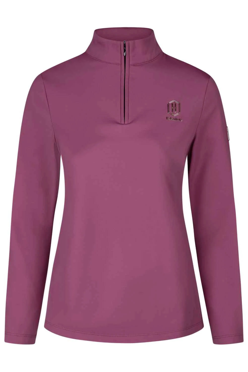 Eskadron Heritage 25/26 Koszula techniczna Half-Zip Shirt Wildberry